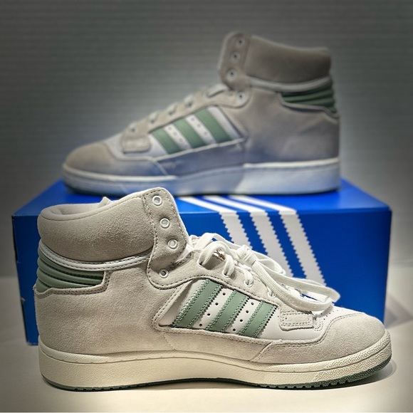 Adidas Originals • Gray Centennial 85 Hi - Picture 2 of 7